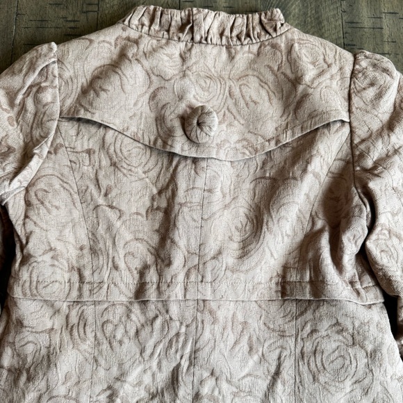 Forever Light Tan Textured Coat - Picture 14 of 14